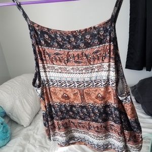 Boho crop top